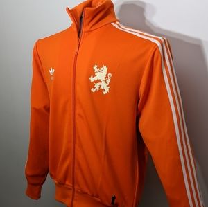 Adidas Netherlands Holland Track Jacket FIFA 1974 World Cup - Size: Medium